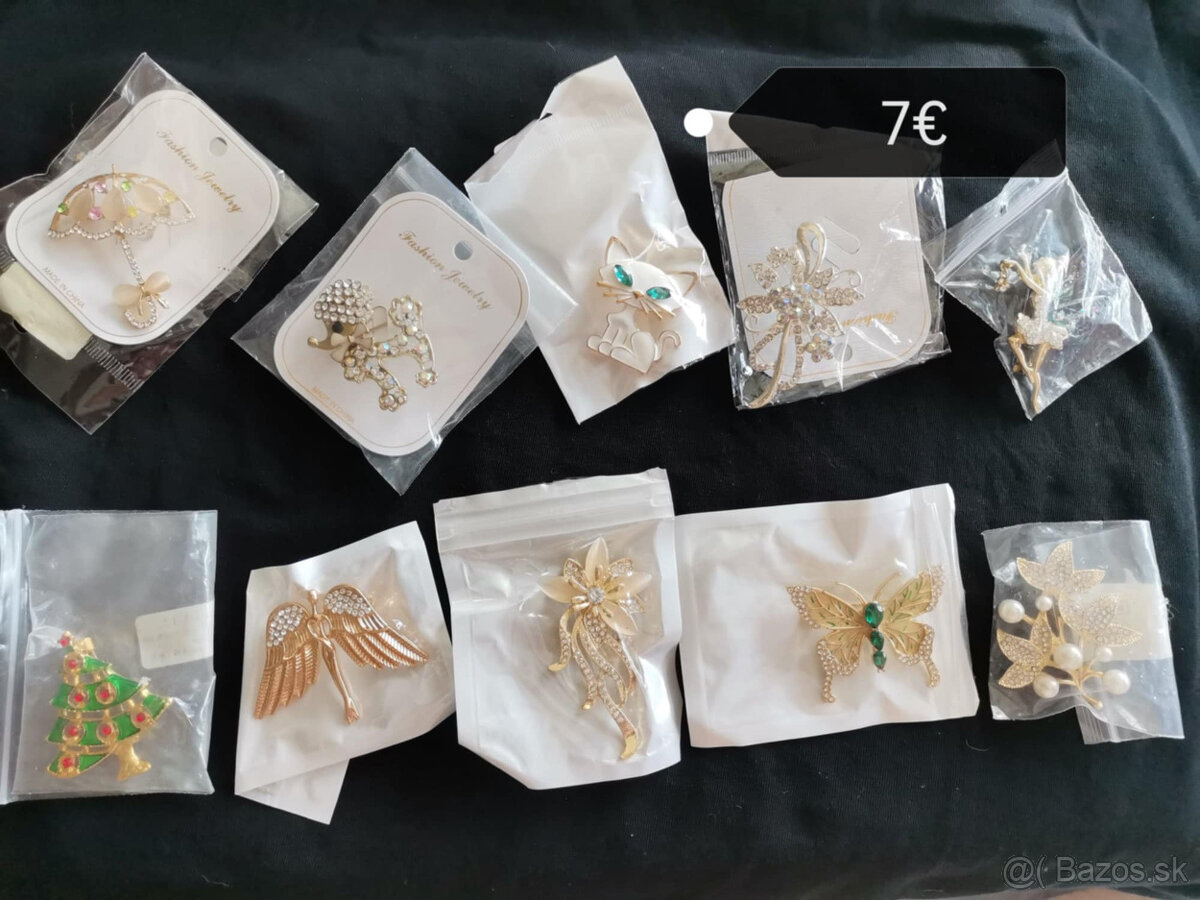 Brošne na predaj . Vianoce. NOVE - 3