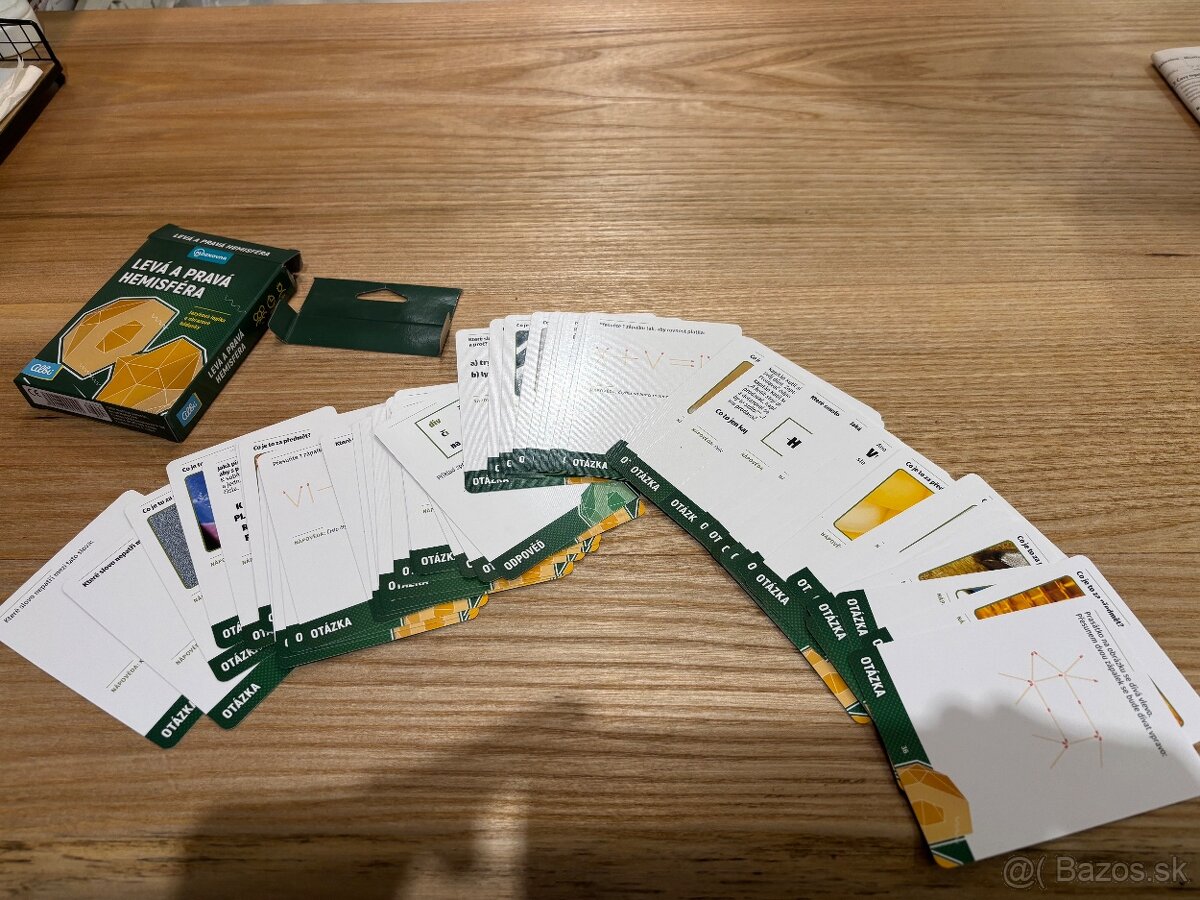 Leva a prava hemisfera v CZ kartova hra - 3