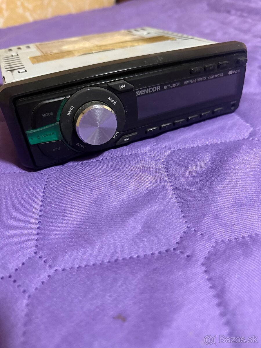 AUTORÁDIO SENCOR - 3