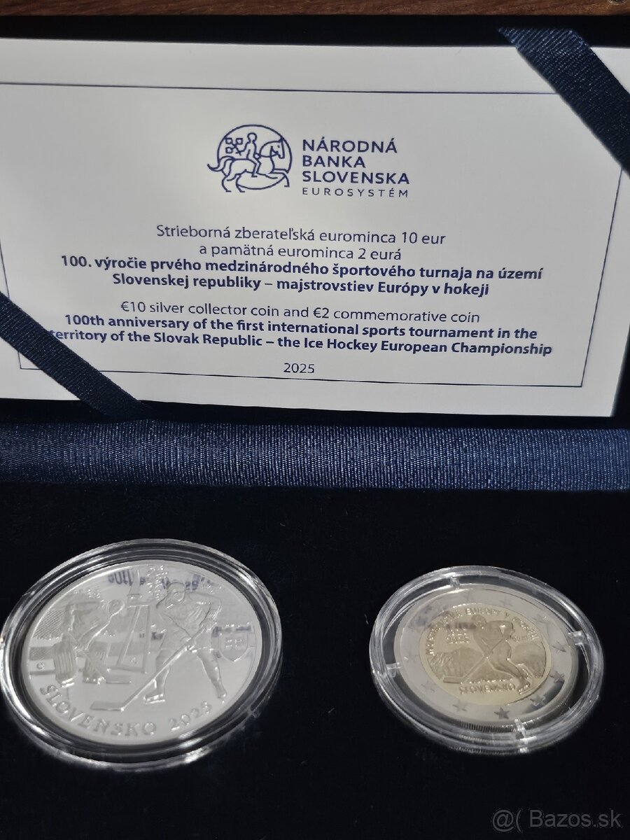 2€ Hokej 2025 Proof - 3