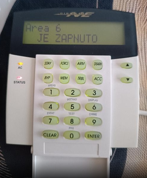 ⚡️ Paradox LCD klávesnice DGP2-K641 ⚡️ - 3