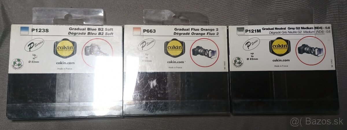 Set Cokin prechodových filtrov s adaptérom - 3