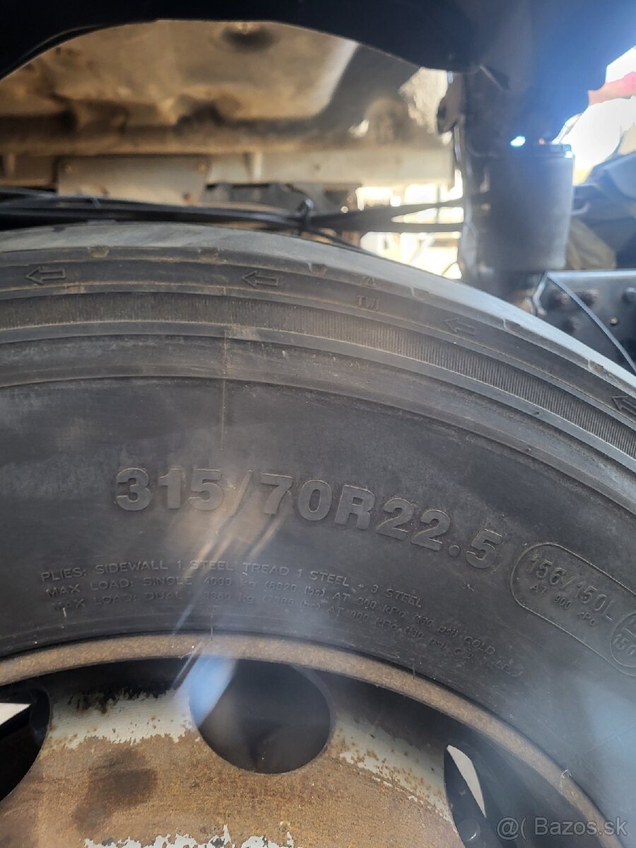 315/70 R22.5 Leao multiroad 8mm pneumatiky - 3