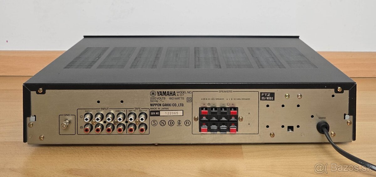 Yamaha zosilnovac + fm tuner - 3