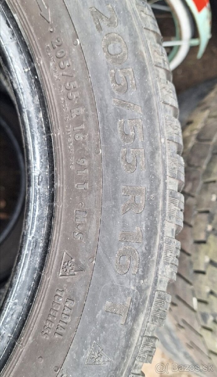 Zimne pneumatiky Continental 205/55 r16 - 3