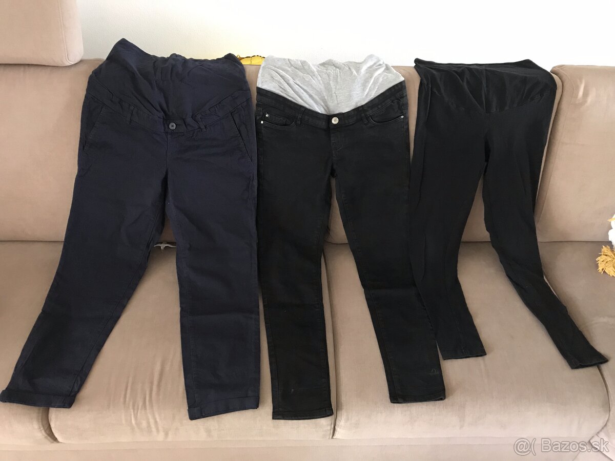 Tehotenské oblečenie M/L - 3