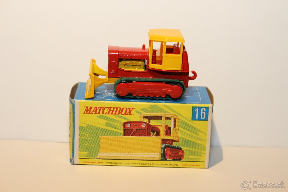Matchbox RW Case tractor - 3