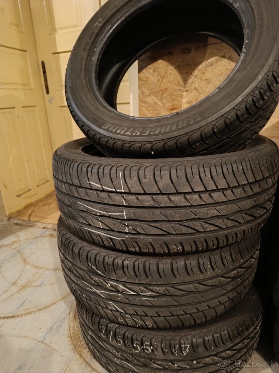 215/55 r17 Bridgestone Turanza letné - 3