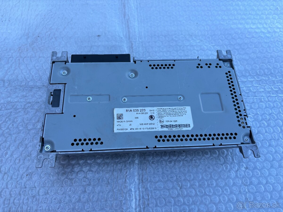 Skoda superb3 soundsystem canton 81A035223 - 3