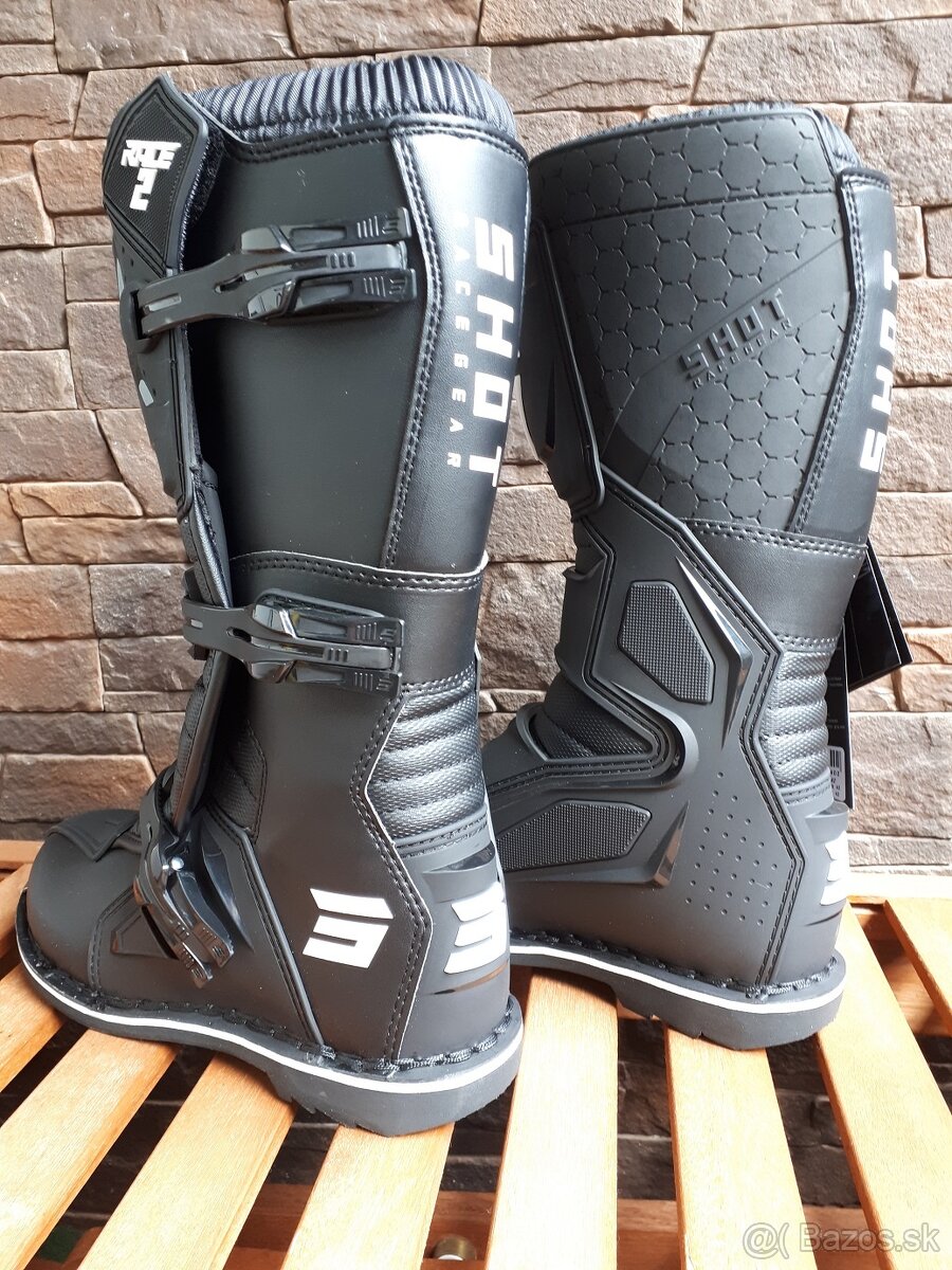 Čižmy SHOT čierne - 3