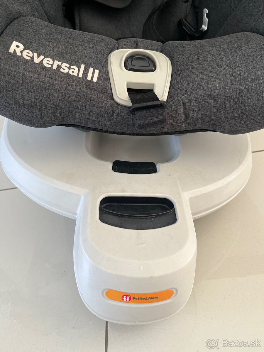 PETITE&MARS Autosedačka Reversal II Isofix Grey (0-18 kg) - 3