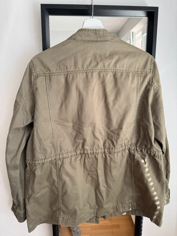 Dámska khaki bunda značky Only - XL - 3