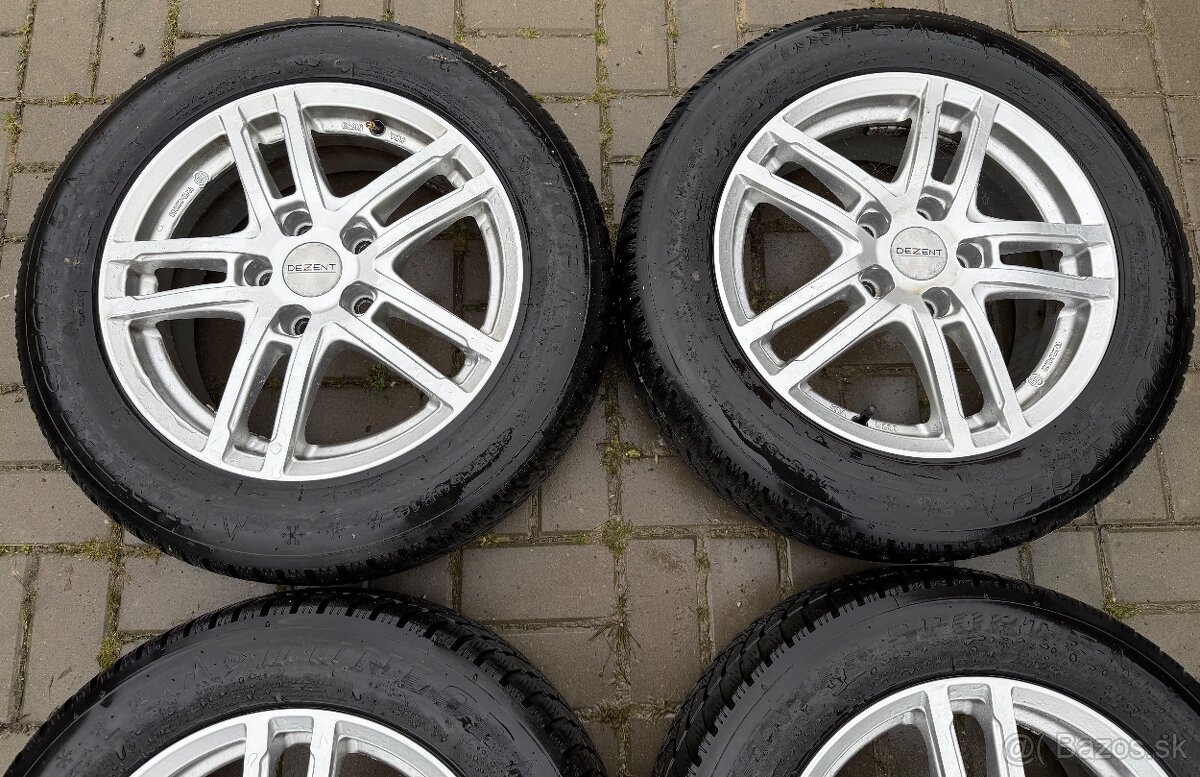 Volkswagen alu zimná sada 5x112 r16 Dunlop 205/60 R16 96 H - 3