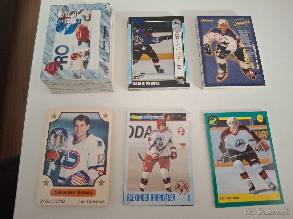 Hokejove karty,karticky - nizsie ligy - 3