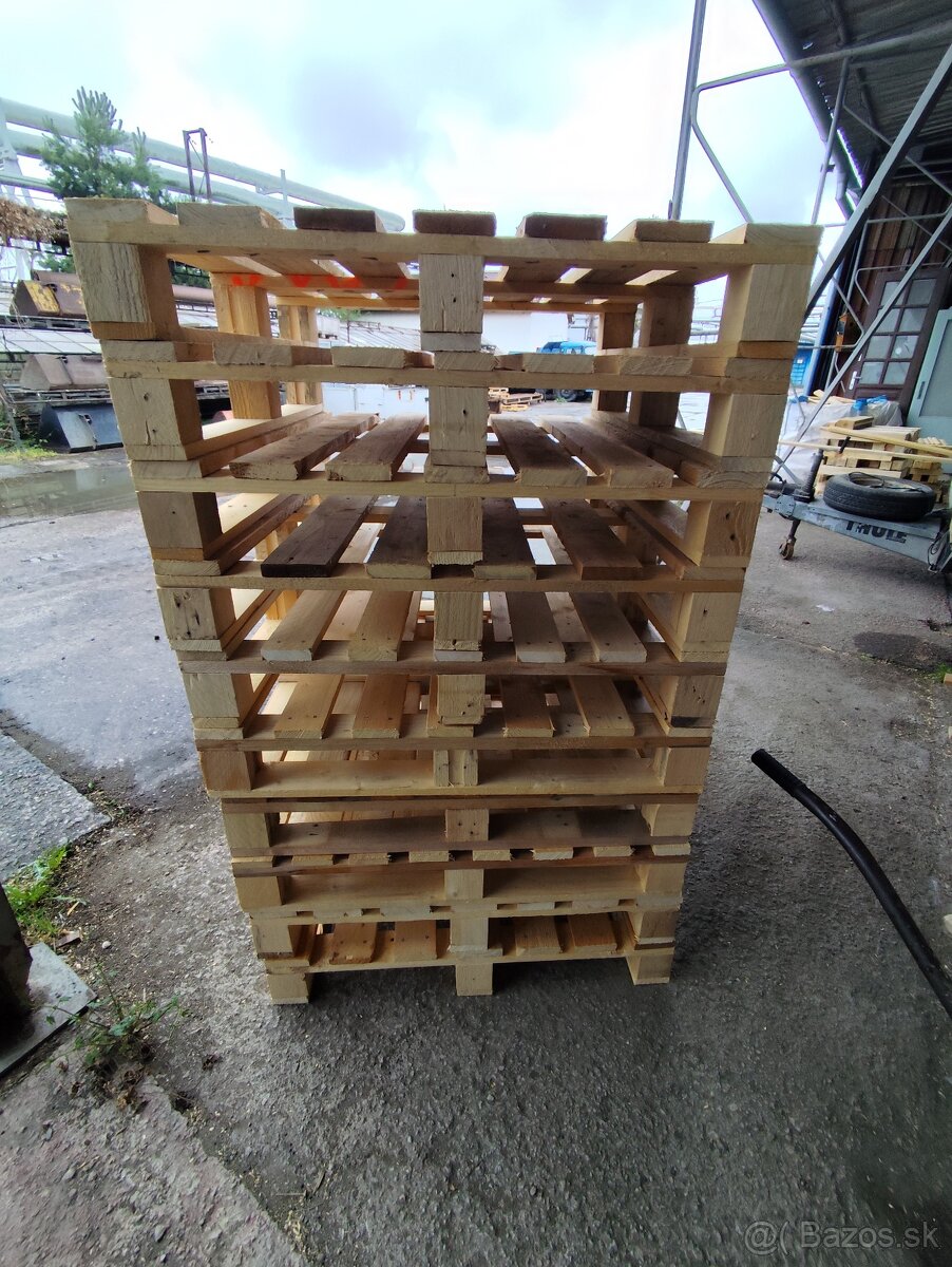 Drevené palety 90x90 cm - 3