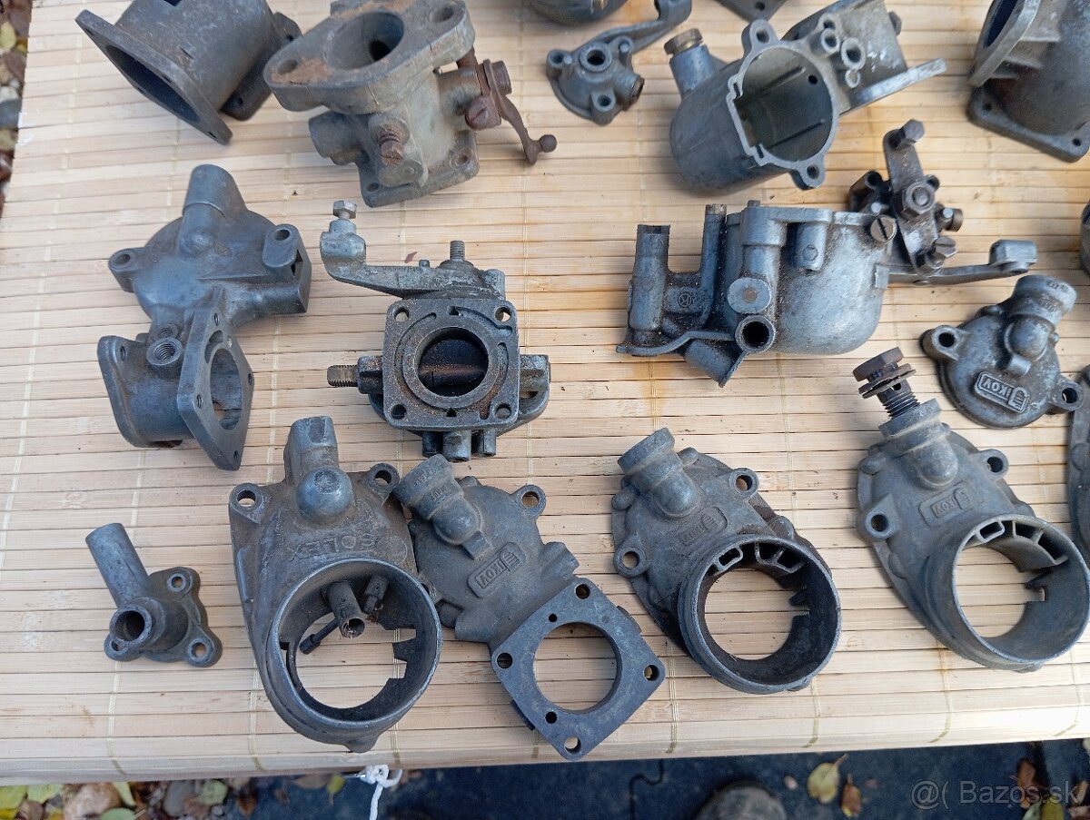 Predám dieli na karburátory Prevažne solex - 3