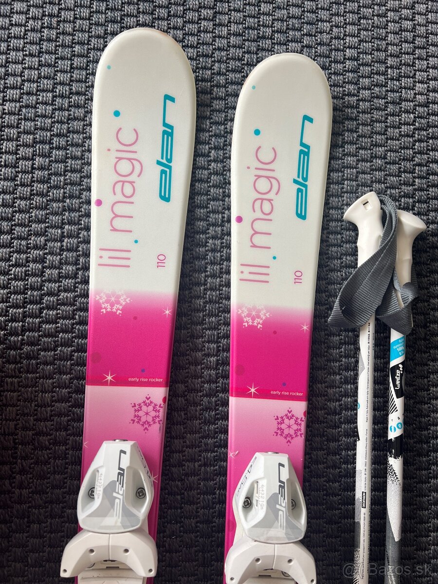 Detské /juniorské lyže Elan Lil Magic 110cm - 3