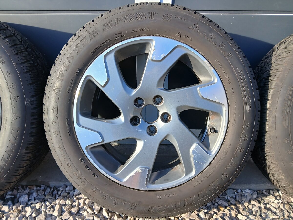 Predám alu.disky org.VOLVO na zimných pneu - 3