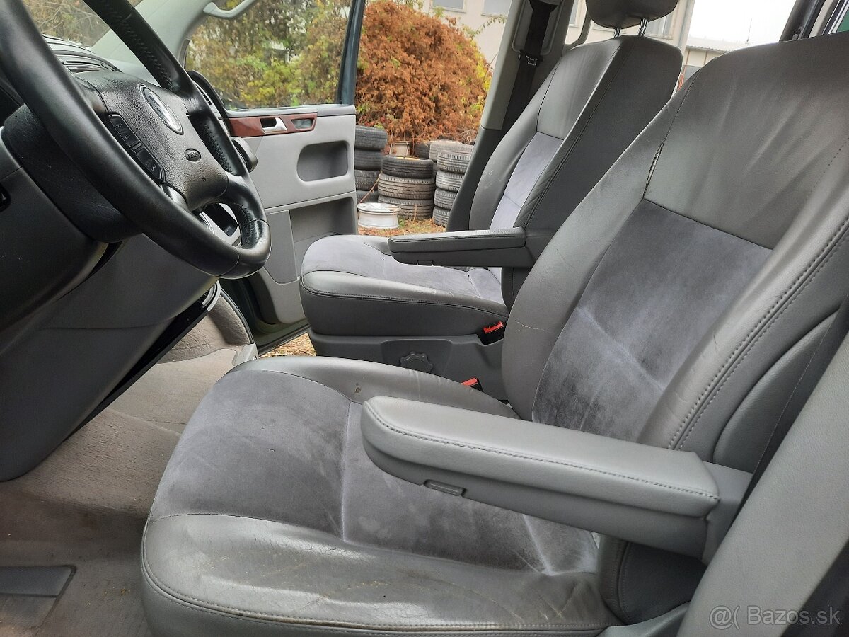 Kozeny interier Volkswagen T5 Multivan 6 sedaciek komplet. - 3