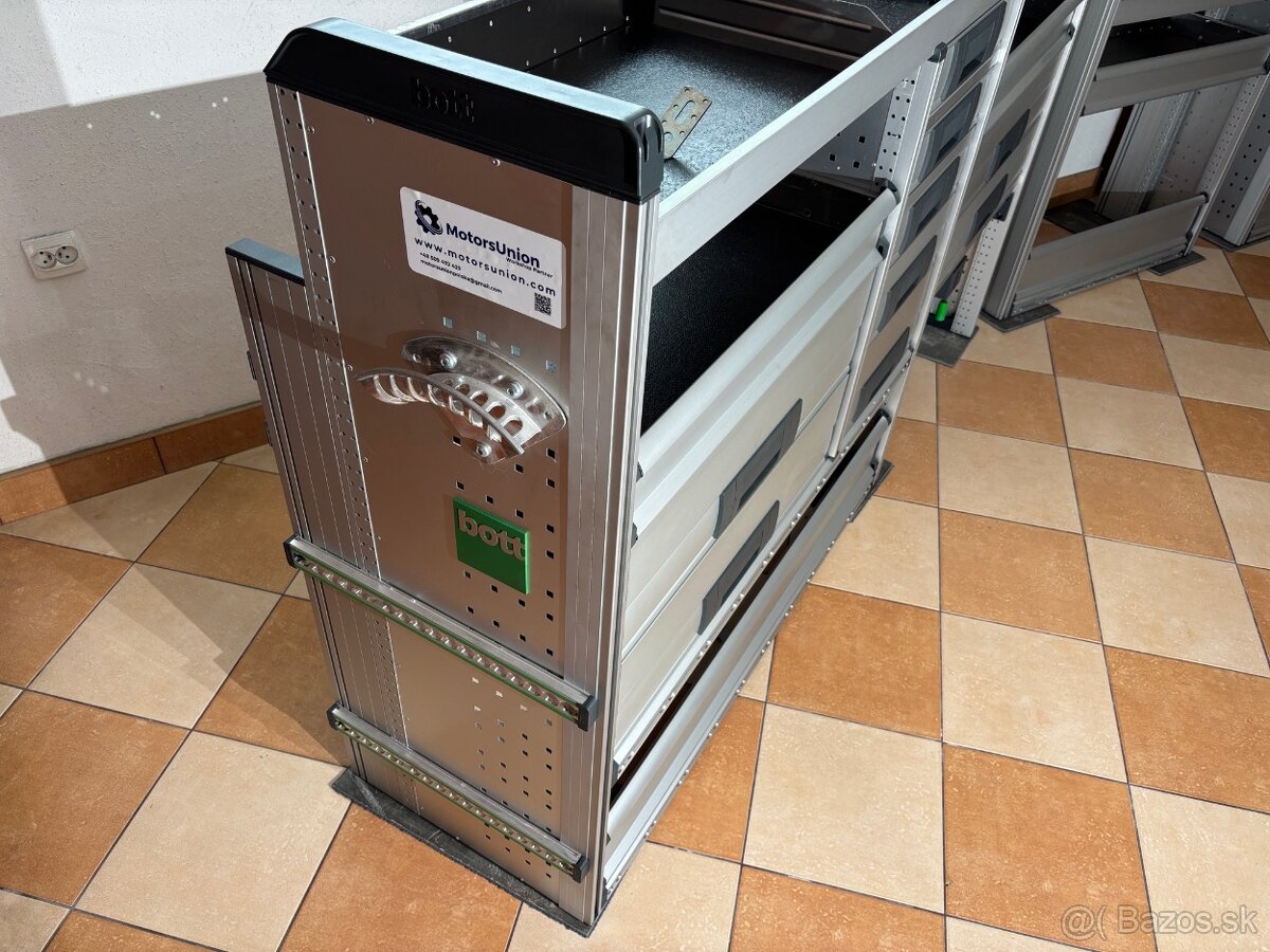 BOTT Regále do úžitkových vozidiel Trafic Custom T6 - 3