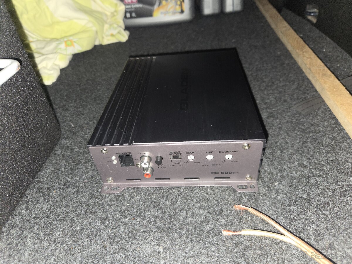 Gladen RC600c1 zosilnovac - 3