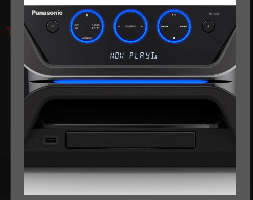 Predám Panasonic SC-UA3E BT usb 300 watt - 3
