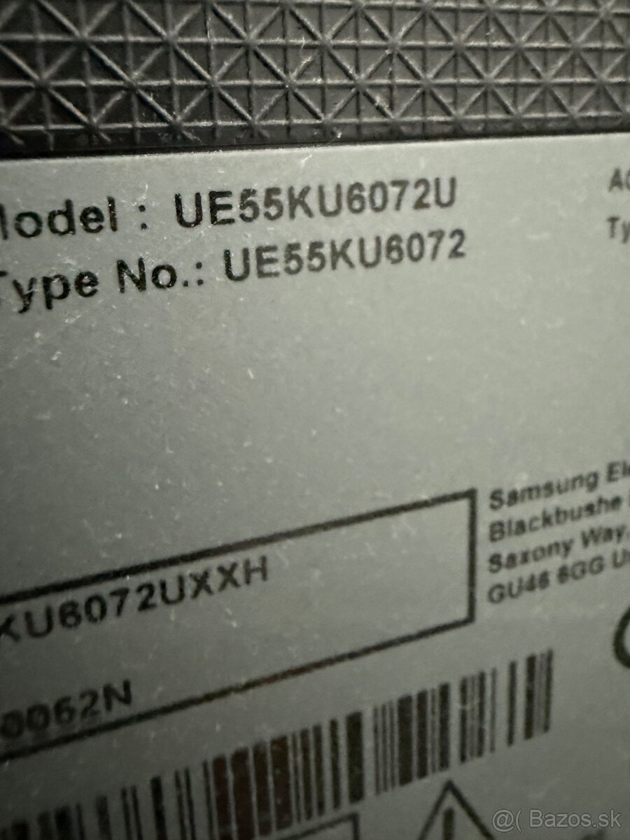 Tv Samsung UE55KU6072 - 3