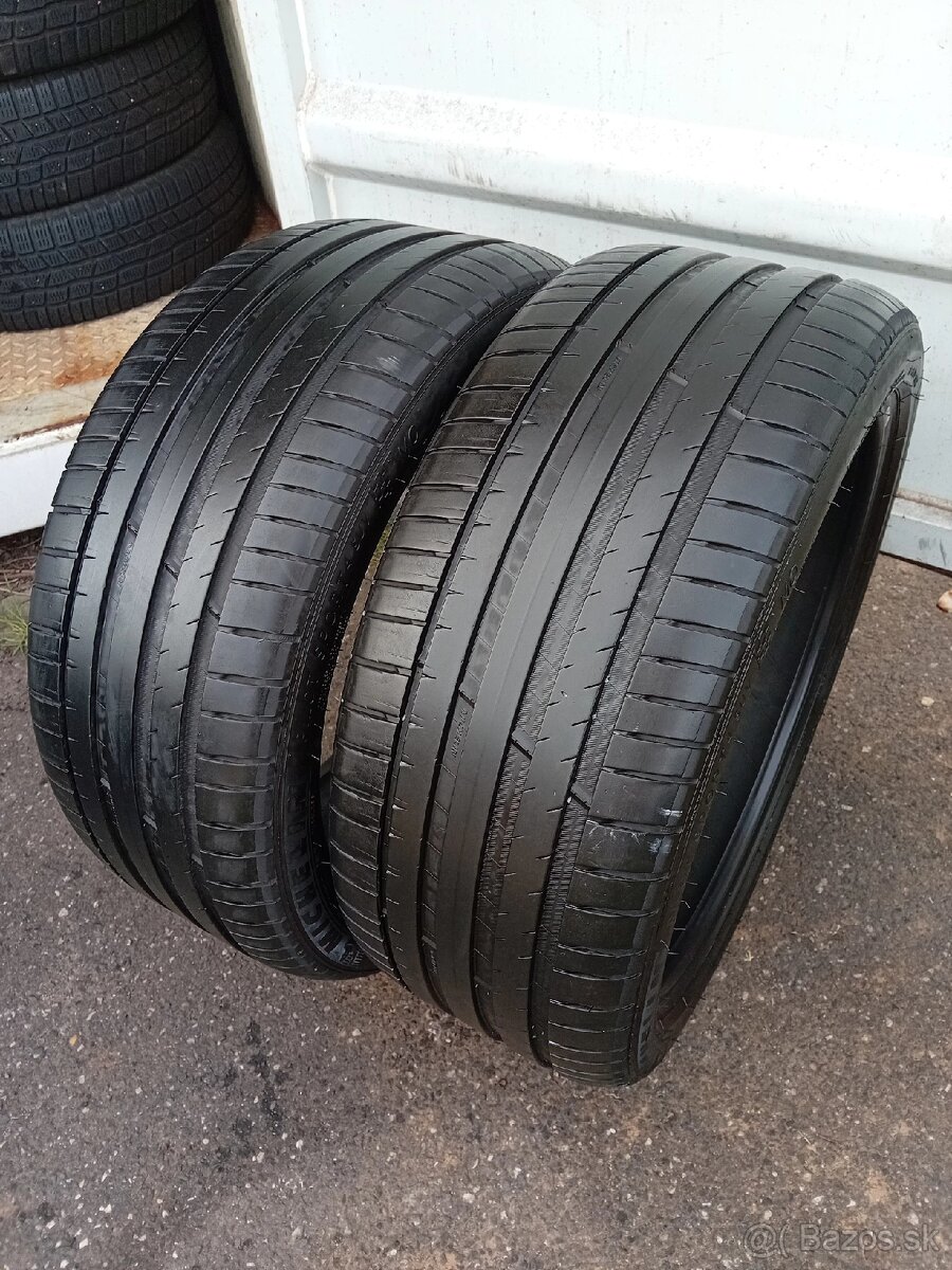 2 zánovné letné pneumatiky 255/40R21 - 3