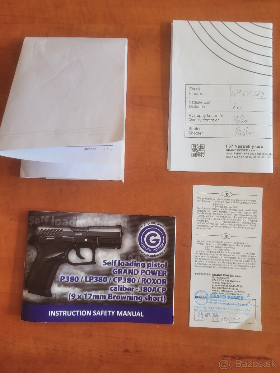 Grand Power LP380 - 3