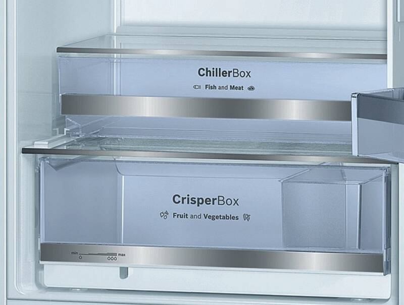 BOSCH extra tichá ako nová chladnička s mrazničkou - 3