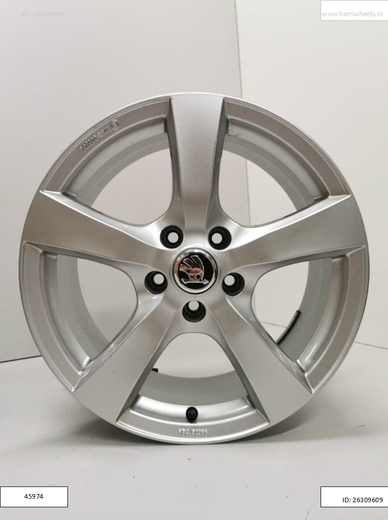 Alu disky Škoda Superb, Karoq, Octavia R17 5x112 7,5J ET37 1 - 3