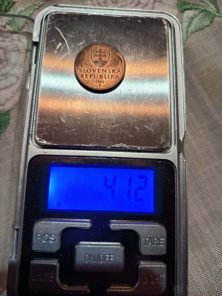 Kúpim skúšobné odrazky mincí SR - 3