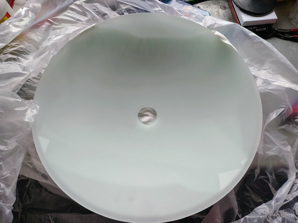 Brusene sklenene tienidla na svetlo 3ks - 3