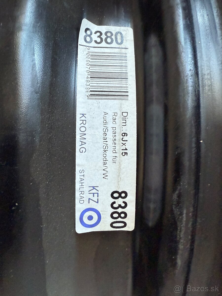 Disky 6Jx15 5x100 - 3