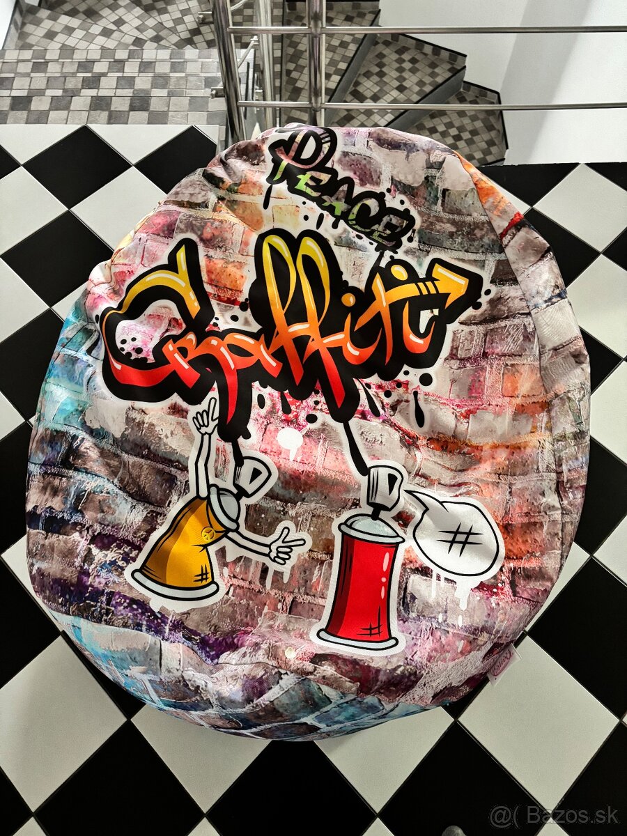 Sedací vak Graffiti - 3