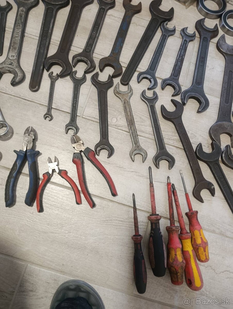 Náradie, ložiská, kľúče - 3