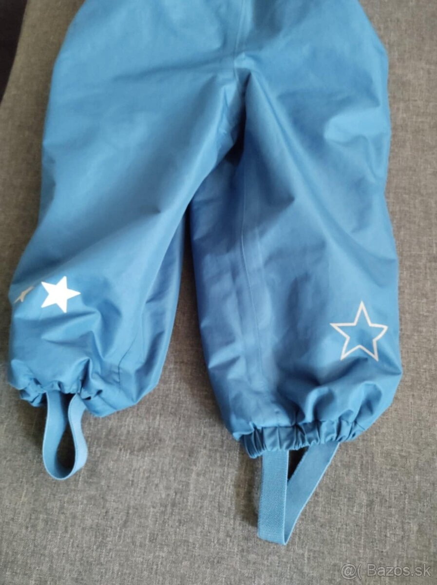 Nepremokavé zateplené nohavice 86/92 - 3