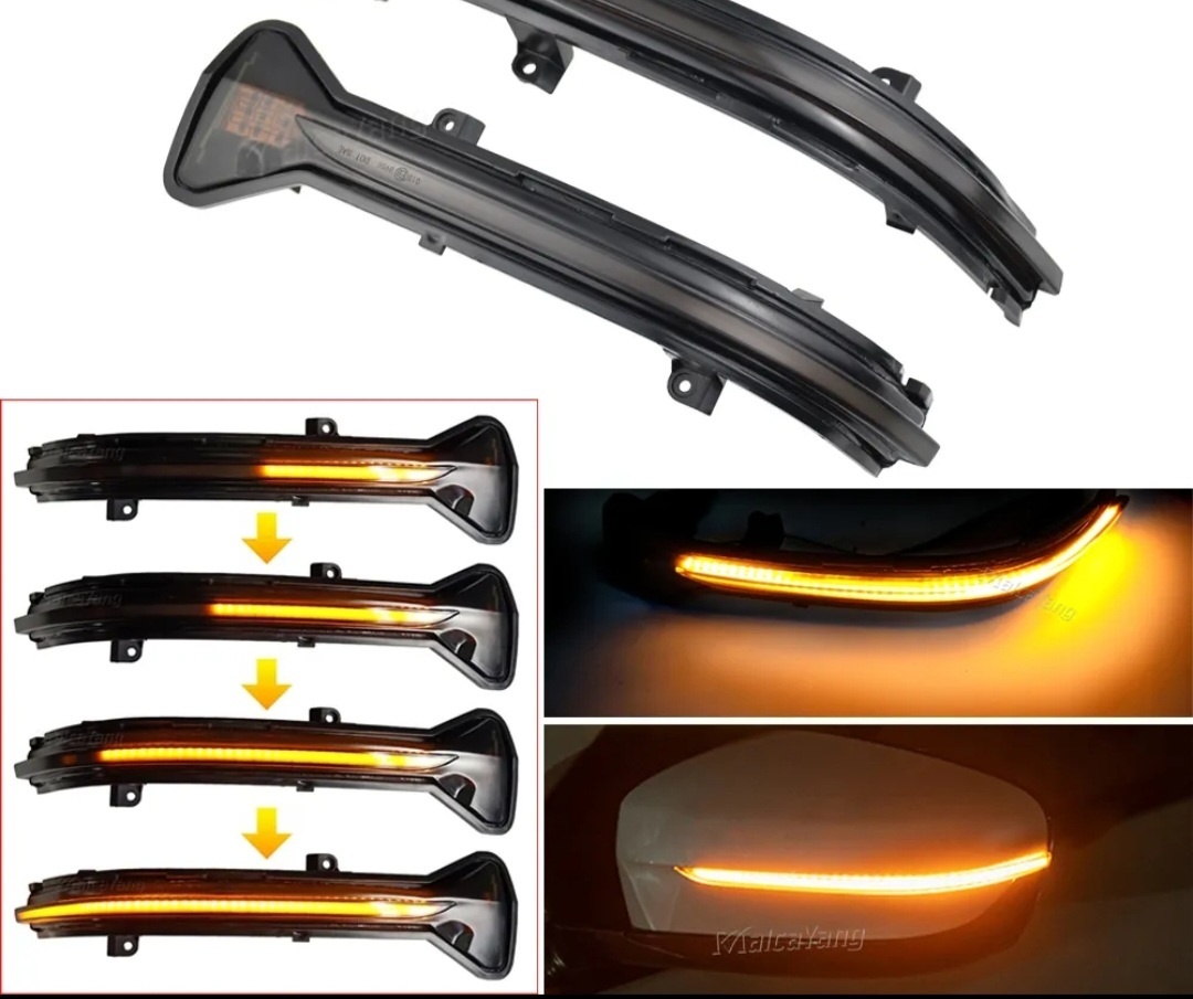 Dynamické smerovky spätných zrkadiel BMW rad G - 3