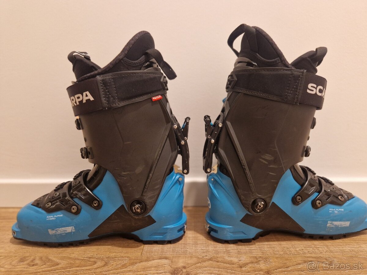 Predám skialpové lyžiarky Scarpa 4-Quattro XT, veľkosť 265 - 3