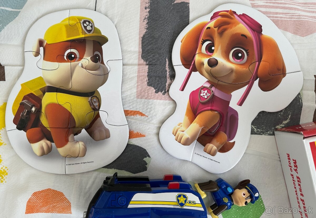 PUZZLE a AUTO z Paw Patroly len za 10EUR - 3