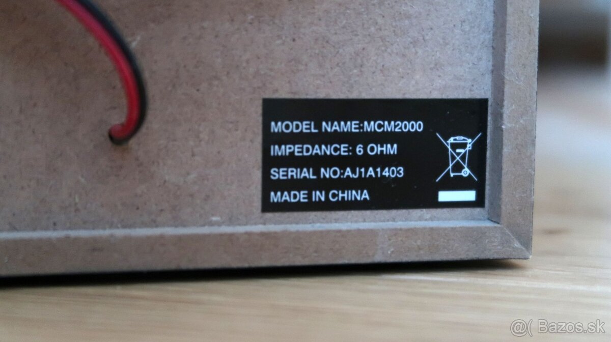 Predám reproduktory Philips MCM2000 - 3