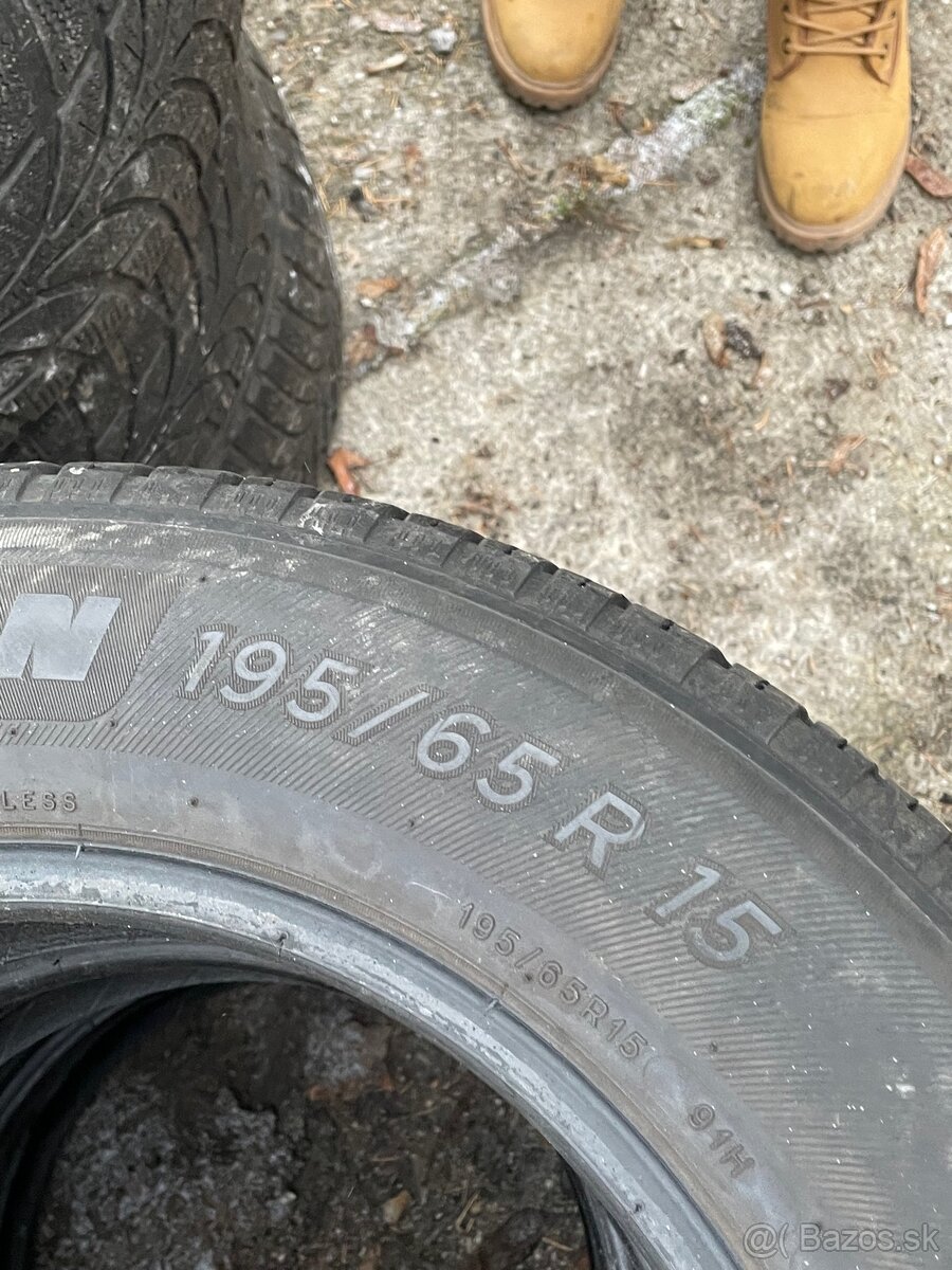 MICHELIN 195/65/r15 zimné - 3