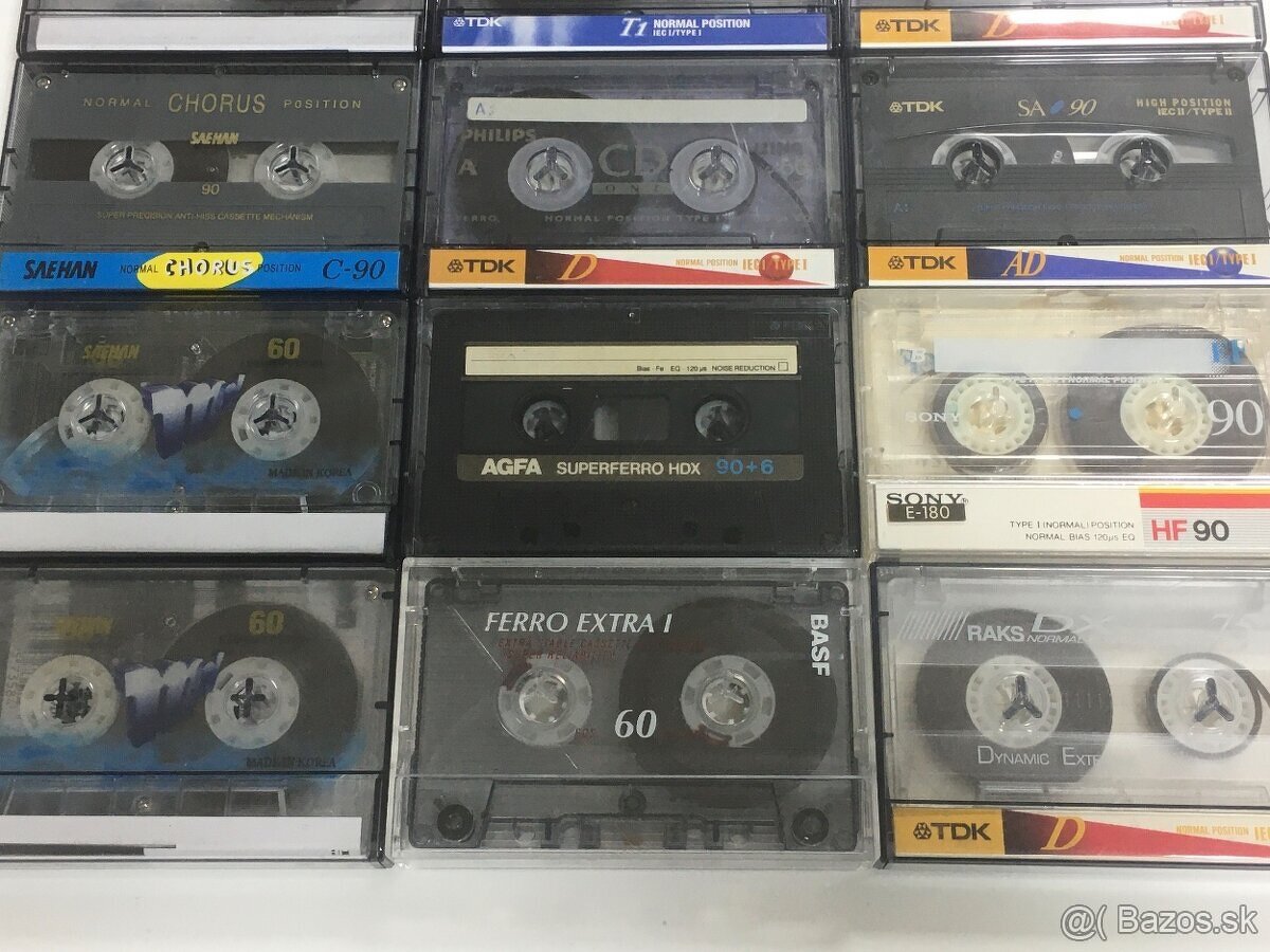 MC kazety - 3