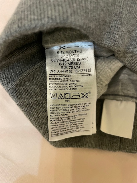 nohavice zateplené 6-12 m GAP - 3