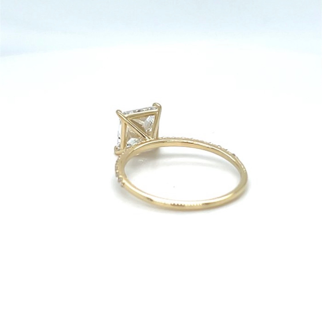 Diamantový zásnubný prsteň - 3