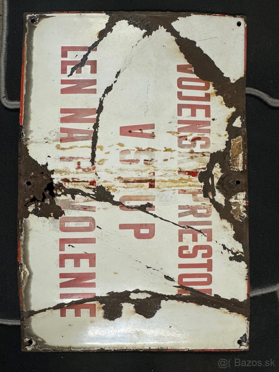 Plechové tabule, smaltovné tabule - 3