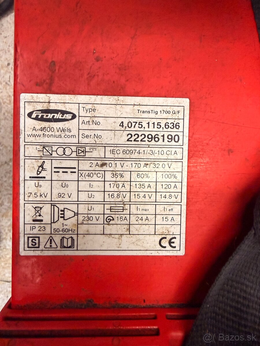 Zvaracka fronius 1700 Tig - 3