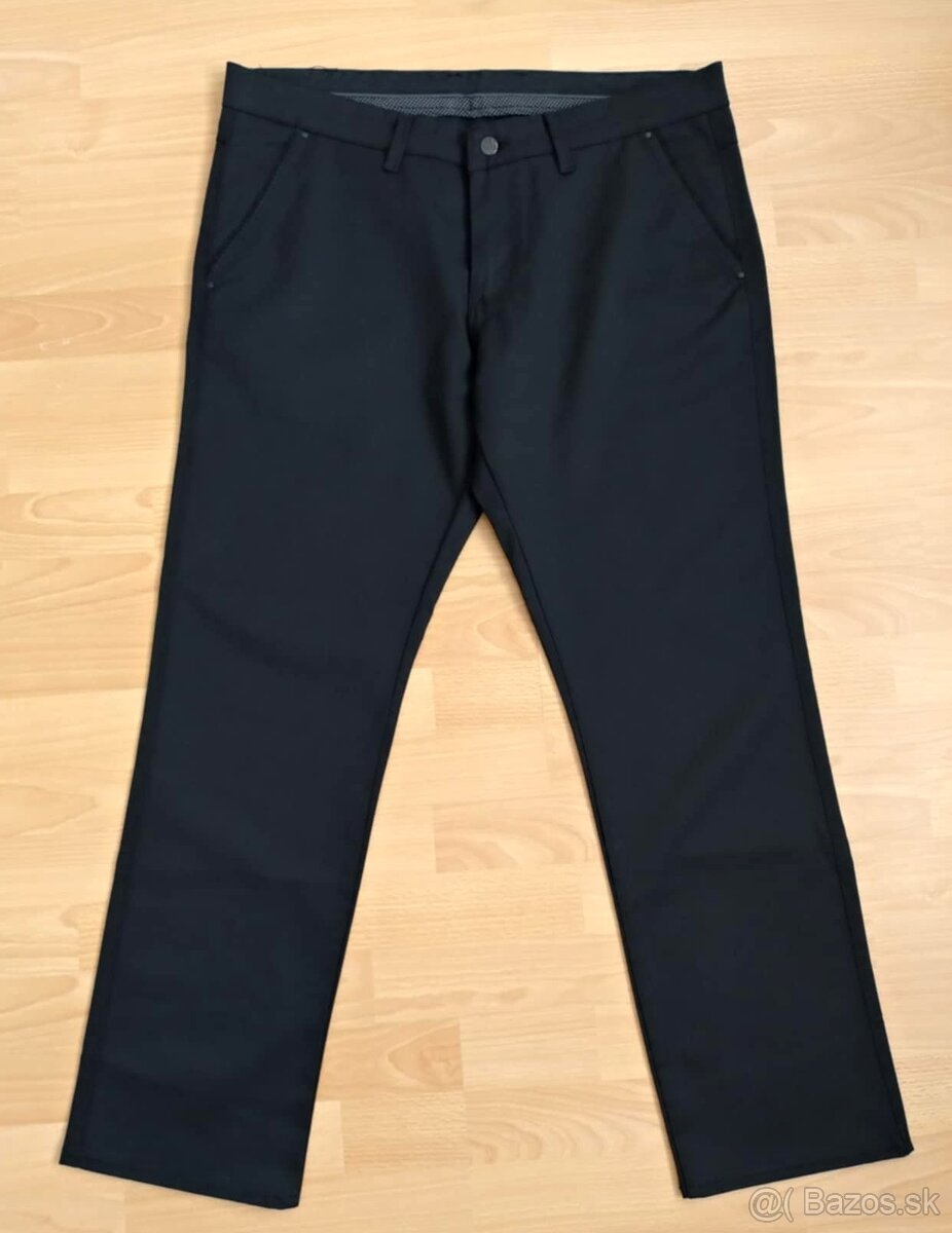 Pánske čierne nohavice (Town Jeans) - 3