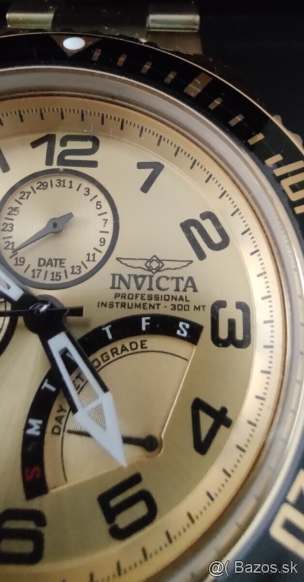 USA Hodinky Invicta 300 m vodotesné, otočné - 3