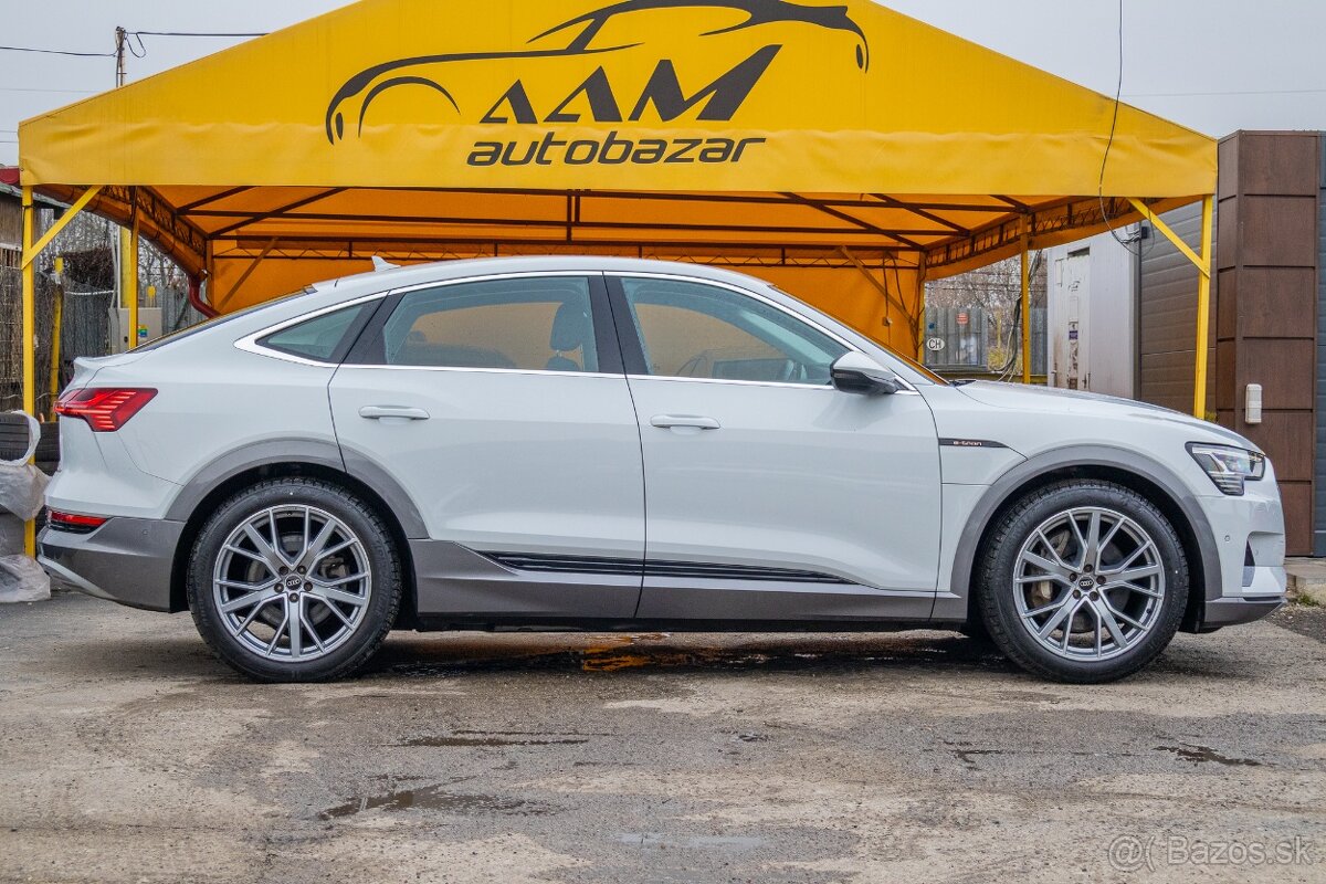 Audi E-tron Sportback 55 -2023/38tis. KM- Quattro -NEBÚRANÉ - 3